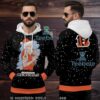 Cincinnati Bengals Snowman Reindeer Ugly 3D Hoodie Christmas Men Cincinnati Bengals Snowman Reindeer Ugly 3D Hoodie Christmas Men