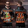 Cincinnati Bengals Tattoo Santa Claus Ugly Christmas 3D Hoodie Men Cincinnati Bengals Tattoo Santa Claus Ugly Christmas 3D Hoodie Men