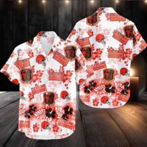 Cleveland Browns New Design Hot Summer Hawaiian Shirt