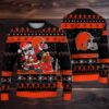 Cleveland Browns Mickey Mouse Santa Ugly Christmas Sweater Cleveland Browns Mickey Mouse Santa Ugly Christmas Sweater