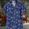 Cleveland Indians Wahoo Seamless Face Hawaiian Shirt