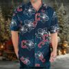 Cleveland Indians White Monstera Aloha Hawaiian Shirt Cleveland Indians White Monstera Aloha Hawaiian Shirt