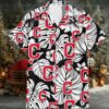 Cleveland Indians MLB Sunset Tropical Island Hawaiian Shirt Cleveland Indians MLB Sunset Tropical Island Hawaiian Shirt