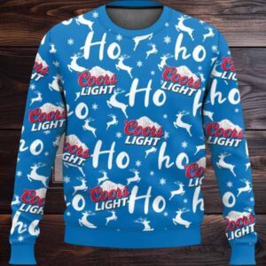 Coors Light Hohoho Ugly Christmas Sweater