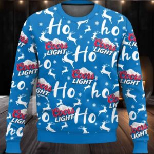 Coors Light Hohoho Ugly Christmas Sweater