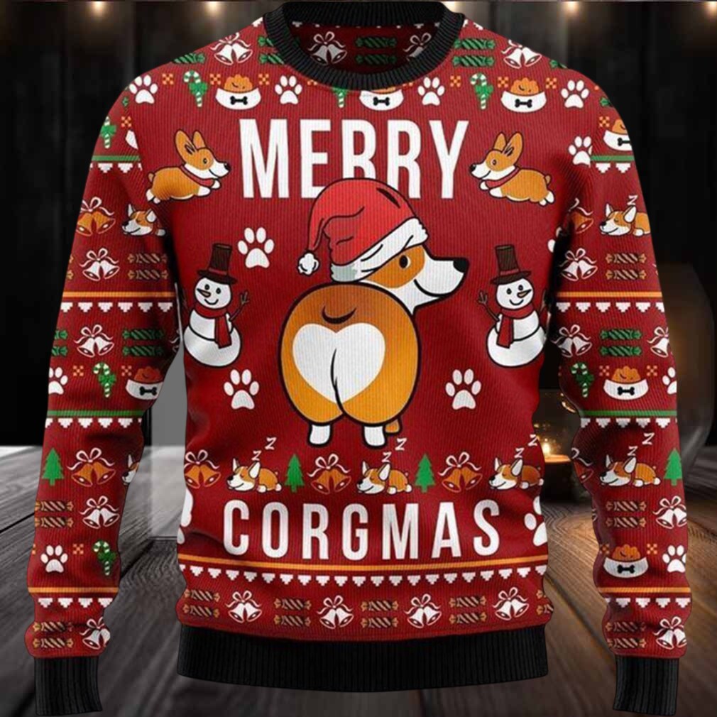 Corgi Merry Corgmas Ugly Christmas Sweater Corgi Merry Corgmas Ugly Christmas Sweater
