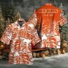 Custom Name NFL Chicago Bears Flamingo Hawaiian Shirt Custom Name NFL Chicago Bears Flamingo Hawaiian Shirt