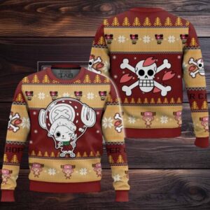 Cute Chopper One Piece Ugly Christmas Sweater