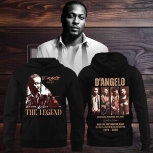 D’Angelo Legendary R&B Rest In Peace Music Is Me 1974 2025 Hoodie T Shirt