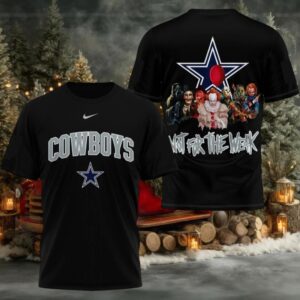 Dallas Cowboys 2025 NFL Not For The Weak Halloween All Over Print Logo Two Sided Shirt