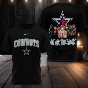 Dallas Cowboys 2025 NFL Not For The Weak Halloween All Over Print Logo Two Sided Shirt