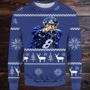 Daniel Jones Ugly Christmas Sweater