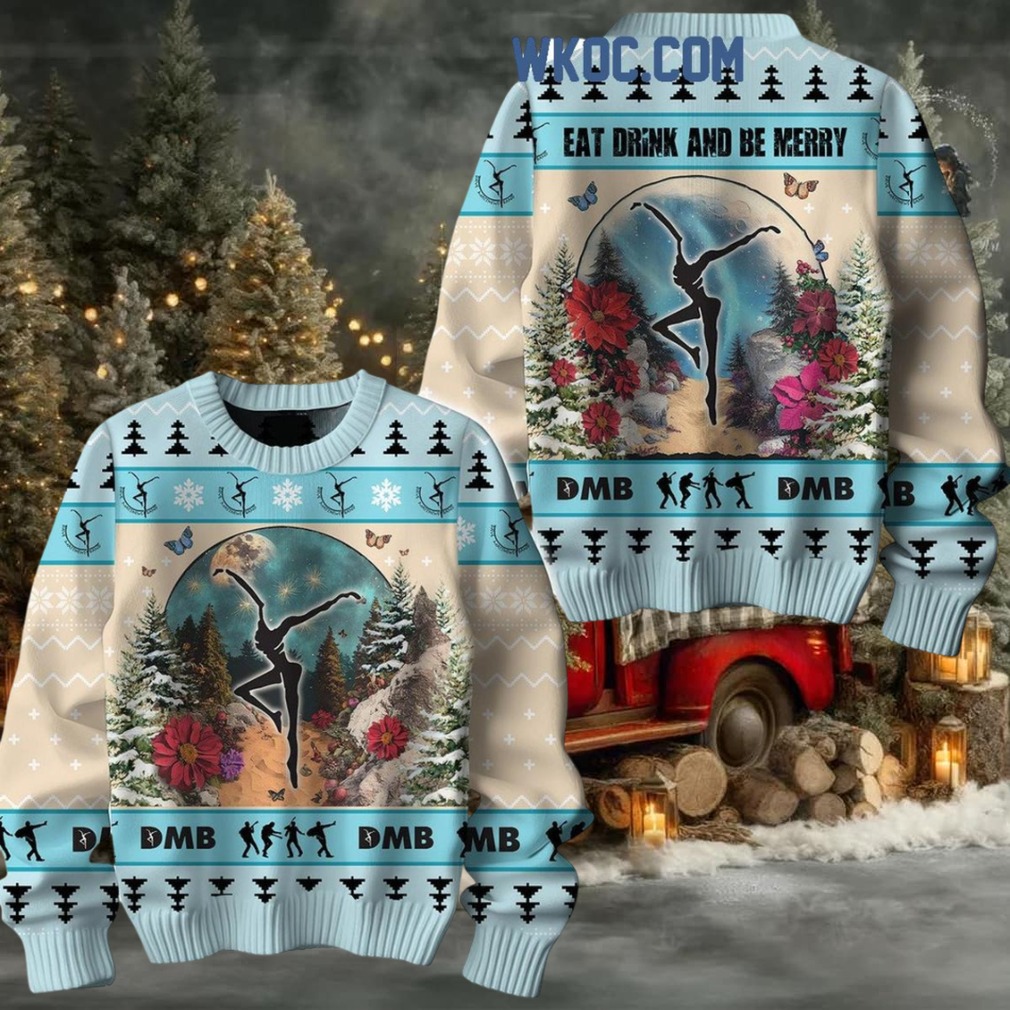 Dave Matthews Band DMB Eat Drink And Be Merry Christmas 2025 Ugly Sweater Dave Matthews Band DMB Eat Drink And Be Merry Christmas 2025 Ugly Sweater