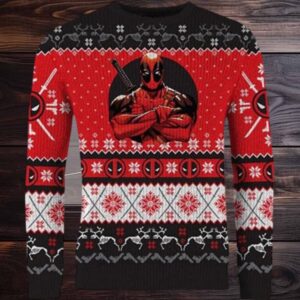 Deadpool Once Upon A Deadpool Marvel Ugly Sweater