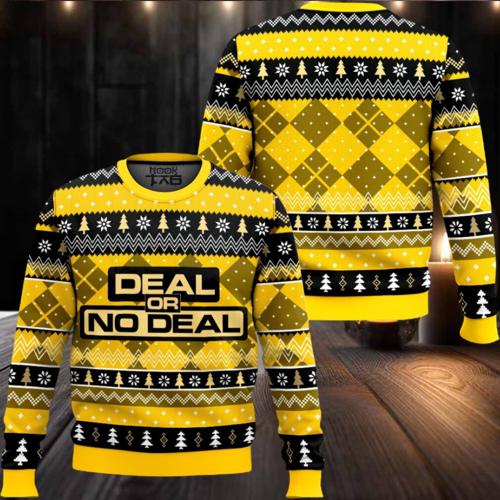 Deal Or No Deal Ugly Christmas Sweater Deal Or No Deal Ugly Christmas Sweater