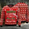 Merry Christmas You Filthy Animal Home Alone Santa Ugly Sweater Red White Naughty