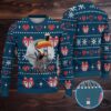 Burnt Orange Jameson Whiskey JJ&S Logo Snowflake Christmas Ugly Sweater Burnt Orange Jameson Whiskey JJ&S Logo Snowflake Christmas Ugly Sweater