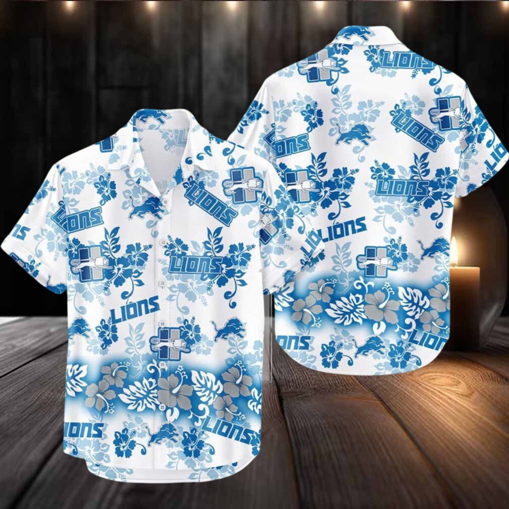 Detroit Lions New Design Hot Summer Hawaiian Shirt Detroit Lions New Design Hot Summer Hawaiian Shirt