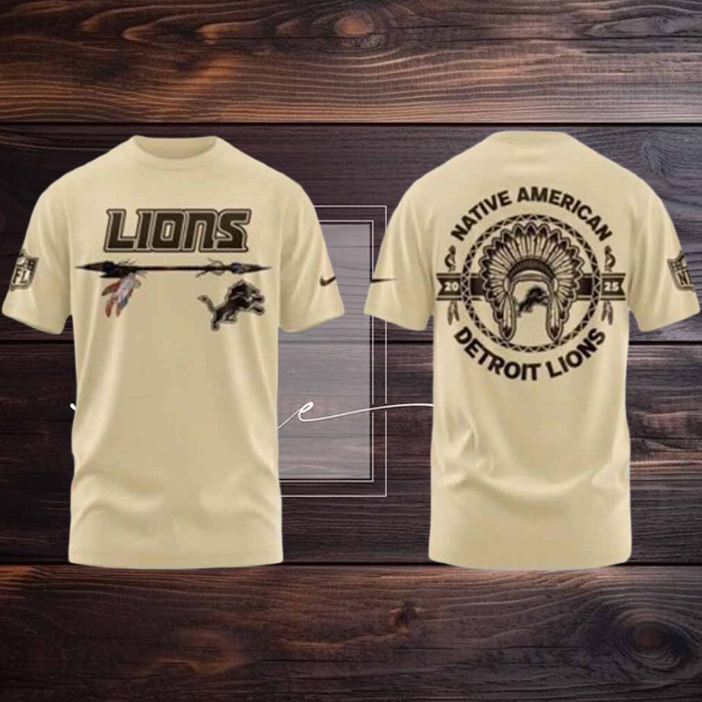 Detroit Lions X Native American Heritage Tshirt Detroit Lions X Native American Heritage Tshirt