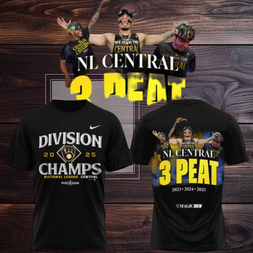 Division 2025 Champs National League Central DO IT FOR UECK The 2025 Brewers’ playoff Logo Two Sided Shirt Division 2025 Champs National League Central DO IT FOR UECK The 2025 Brewers’ playoff Logo Two Sided Shirt