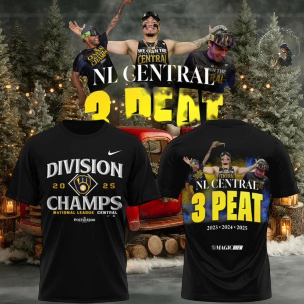 Division 2025 Champs National League Central DO IT FOR UECK The 2025 Brewers’ playoff Logo Two Sided Shirt Division 2025 Champs National League Central DO IT FOR UECK The 2025 Brewers’ playoff Logo Two Sided Shirt