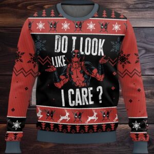 Do I Look Like I Care Ugly Christmas Sweater