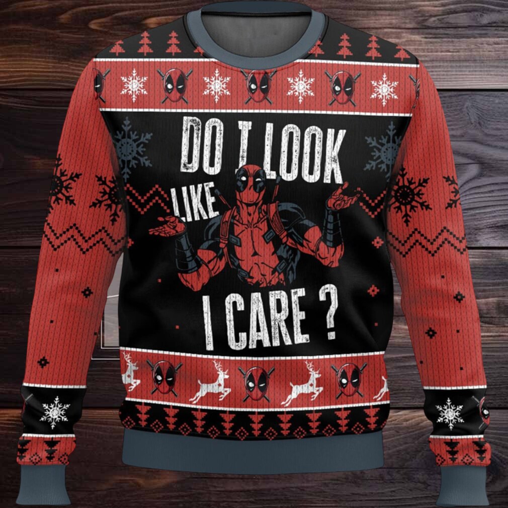 Do I Look Like I Care Ugly Christmas Sweater Do I Look Like I Care Ugly Christmas Sweater