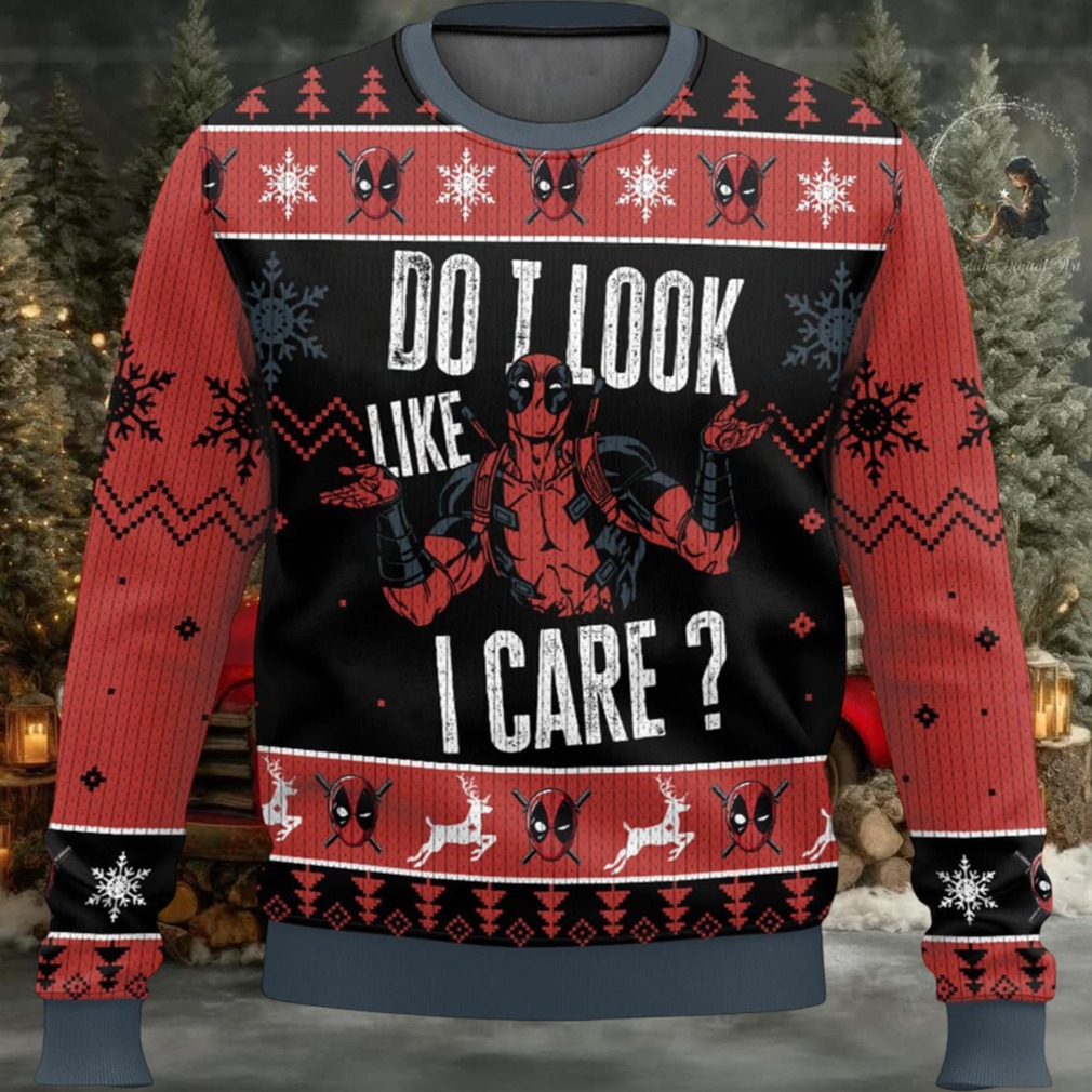 Do I Look Like I Care Ugly Christmas Sweater Do I Look Like I Care Ugly Christmas Sweater