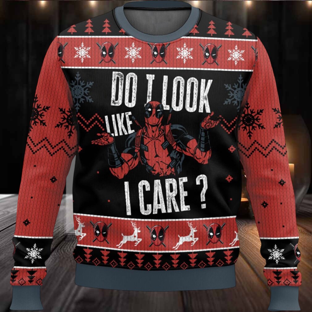 Do I Look Like I Care Ugly Christmas Sweater Do I Look Like I Care Ugly Christmas Sweater