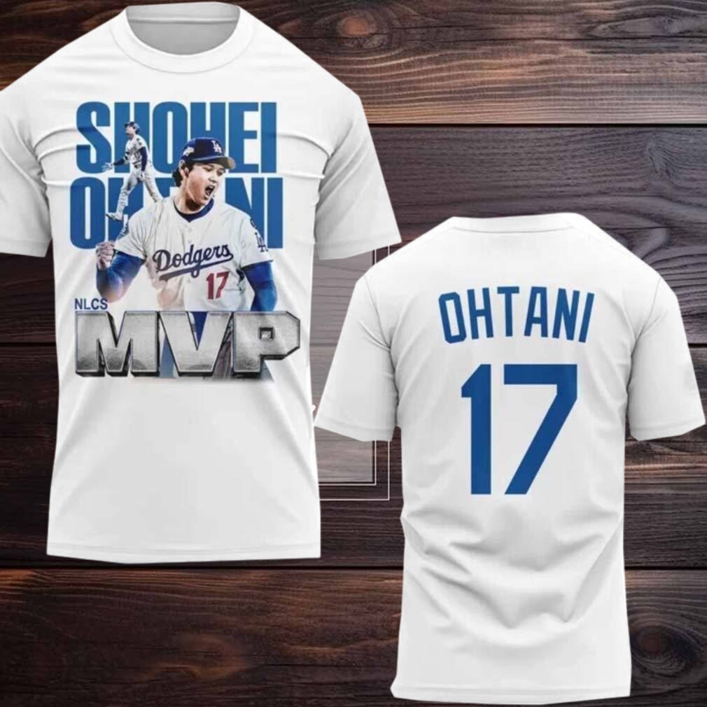 Dodgers Shohei Ohtani NLCS MVP 2025 New Two Sided Shirt Dodgers Shohei Ohtani NLCS MVP 2025 New Two Sided Shirt