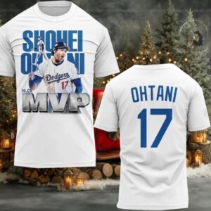 Dodgers Shohei Ohtani NLCS MVP 2025 New Two Sided Shirt