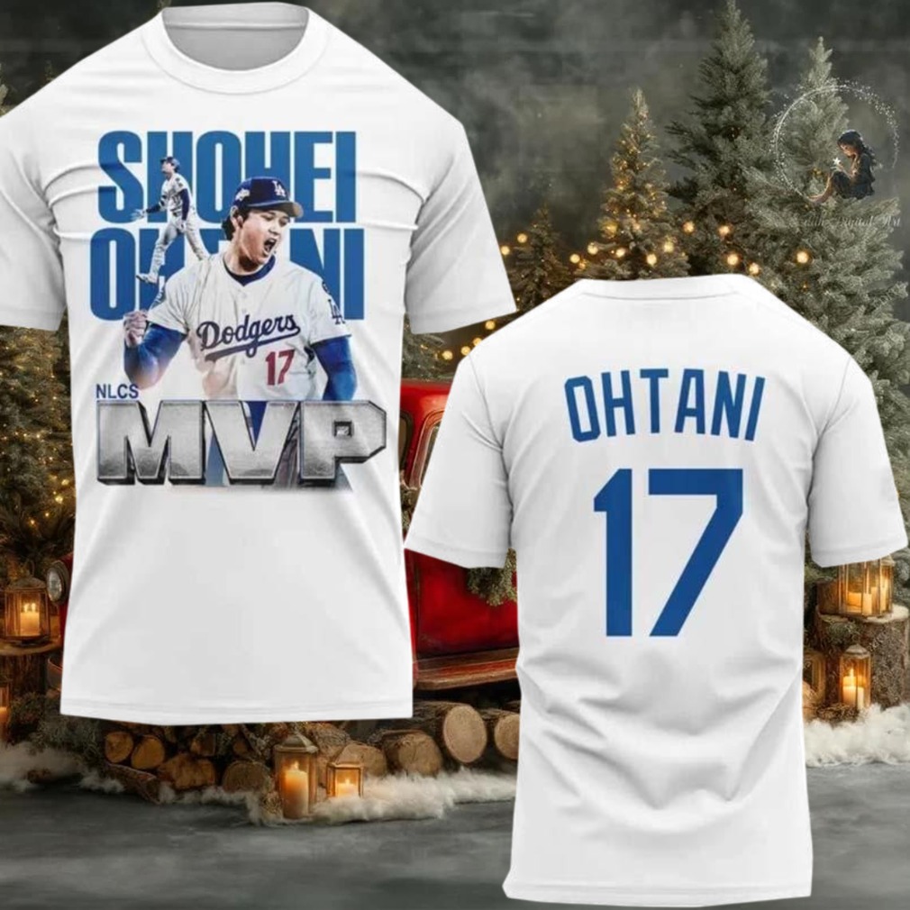 Dodgers Shohei Ohtani NLCS MVP 2025 New Two Sided Shirt Dodgers Shohei Ohtani NLCS MVP 2025 New Two Sided Shirt