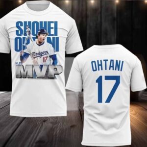 Dodgers Shohei Ohtani NLCS MVP 2025 New Two Sided Shirt