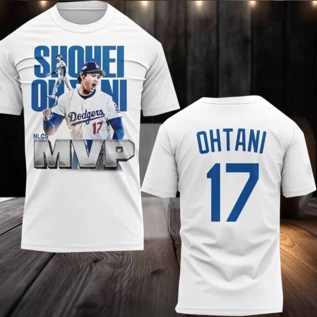 Dodgers Shohei Ohtani NLCS MVP 2025 New Two Sided Shirt Dodgers Shohei Ohtani NLCS MVP 2025 New Two Sided Shirt