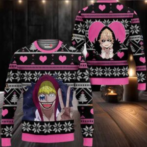 Donquixote Rosinante Anime Xmas Gifts One Piece Ugly Christmas Sweater