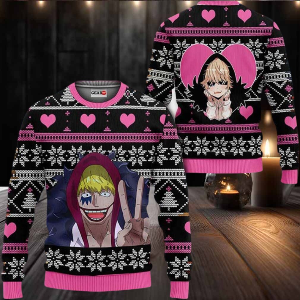 Donquixote Rosinante Anime Xmas Gifts One Piece Ugly Christmas Sweater Donquixote Rosinante Anime Xmas Gifts One Piece Ugly Christmas Sweater