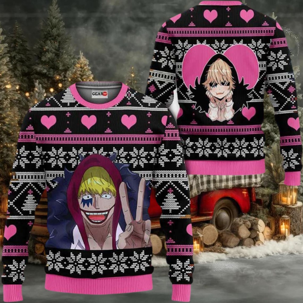 Donquixote Rosinante Anime Xmas Gifts One Piece Ugly Christmas Sweater Donquixote Rosinante Anime Xmas Gifts One Piece Ugly Christmas Sweater