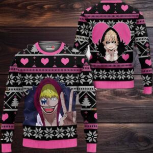 Donquixote Rosinante Anime Xmas Gifts One Piece Ugly Christmas Sweater