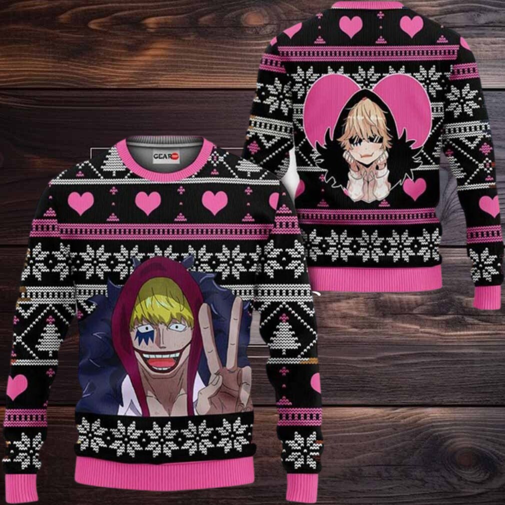 Donquixote Rosinante Anime Xmas Gifts One Piece Ugly Christmas Sweater Donquixote Rosinante Anime Xmas Gifts One Piece Ugly Christmas Sweater