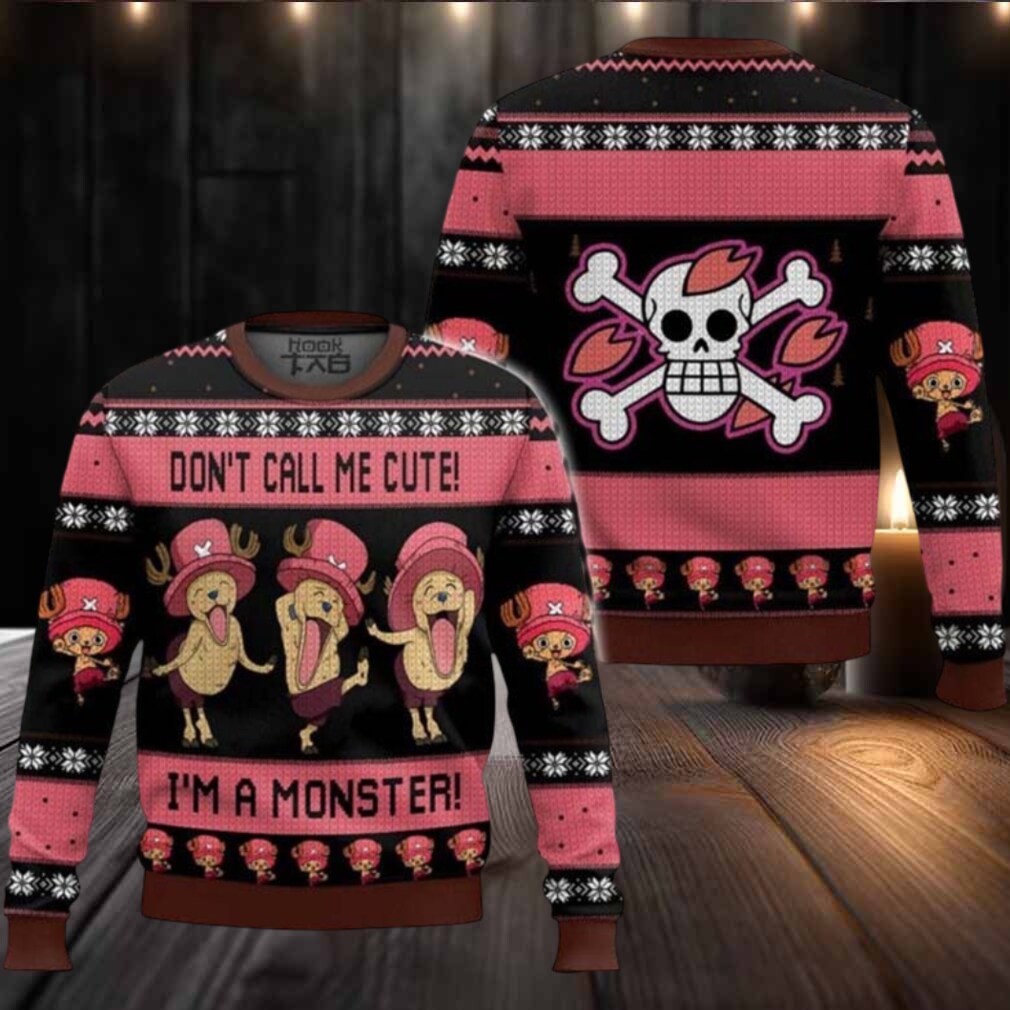 Don’t Call Me Cute I’m A Monster Chopper One Piece Ugly Christmas Sweater Don’t Call Me Cute I’m A Monster Chopper One Piece Ugly Christmas Sweater