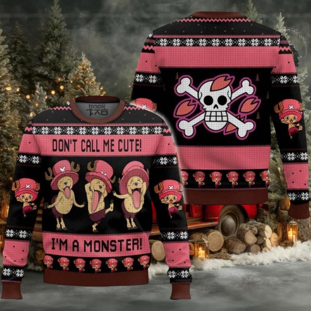 Don’t Call Me Cute I’m A Monster Chopper One Piece Ugly Christmas Sweater Don’t Call Me Cute I’m A Monster Chopper One Piece Ugly Christmas Sweater