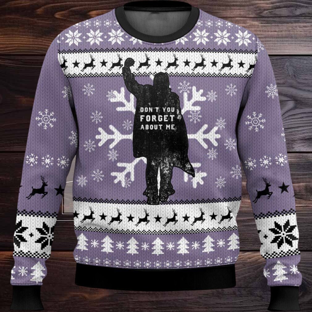 Don’t You Forget About Me Ugly Christmas Sweater Don’t You Forget About Me Ugly Christmas Sweater