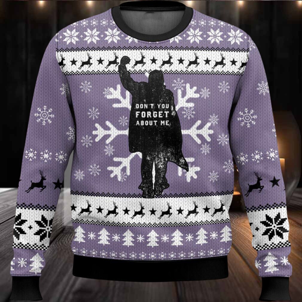 Don’t You Forget About Me Ugly Christmas Sweater Don’t You Forget About Me Ugly Christmas Sweater