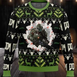 Doom v2 Ugly Christmas Sweater
