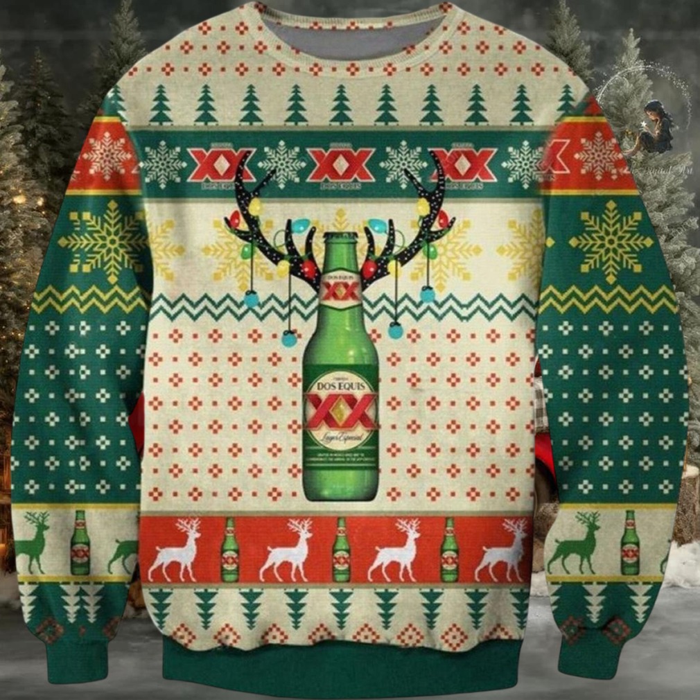 Dos Equis Beer Ugly Christmas Sweater