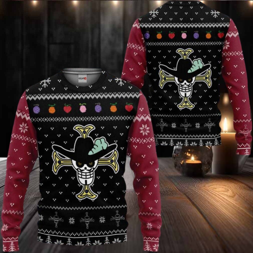 Dracule Mihawk Symbol One Piece Ugly Christmas Sweater Dracule Mihawk Symbol One Piece Ugly Christmas Sweater