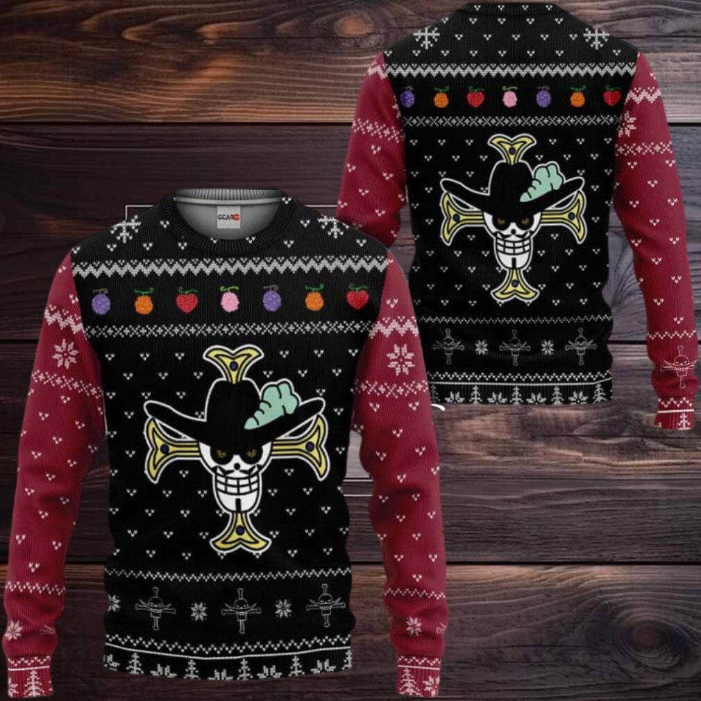 Dracule Mihawk Symbol One Piece Ugly Christmas Sweater Dracule Mihawk Symbol One Piece Ugly Christmas Sweater