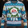 M&M Chocolate Yellow Funny Ugly Christmas Sweater