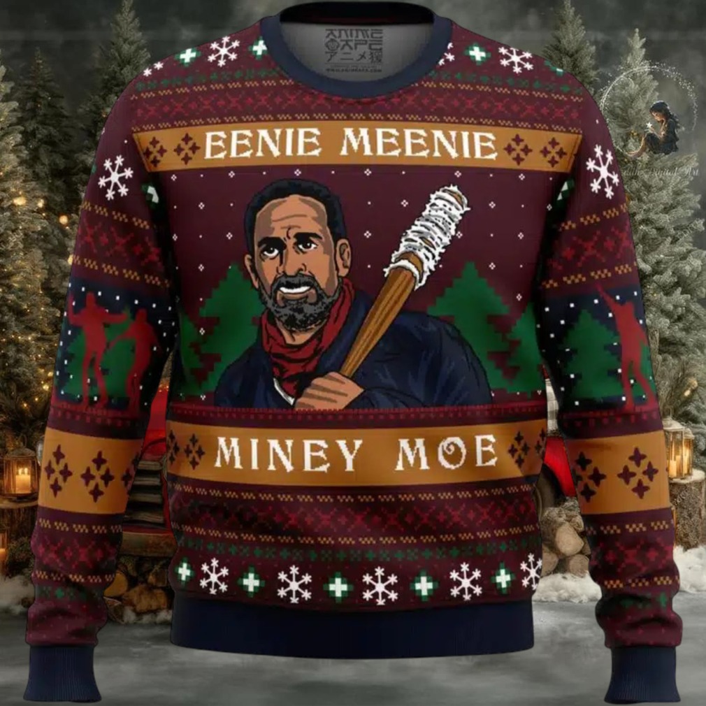 Eenie Meenie The Walking Dead Ugly Christmas Sweater Eenie Meenie The Walking Dead Ugly Christmas Sweater