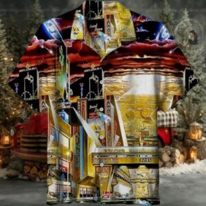 Empty City Unisex Hawaiian Shirt